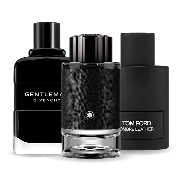 Zestaw 3 perfumy Tom Ford Ombre Leather,  Givenchy Gentleman, Montblanc Explorer 100ml GOOGLE - MATEUS