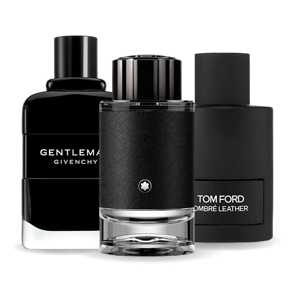 Zestaw 3 perfumy Tom Ford Ombre Leather,  Givenchy Gentleman, Montblanc Explorer 100ml Eau de Parfum