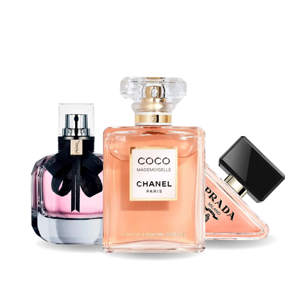 Promocyjny pakiet 3 perfum: Prada PARADOXE, COCO MADEMOISELLE i MON PARIS 100 ml) GOOGLE - MATEUS