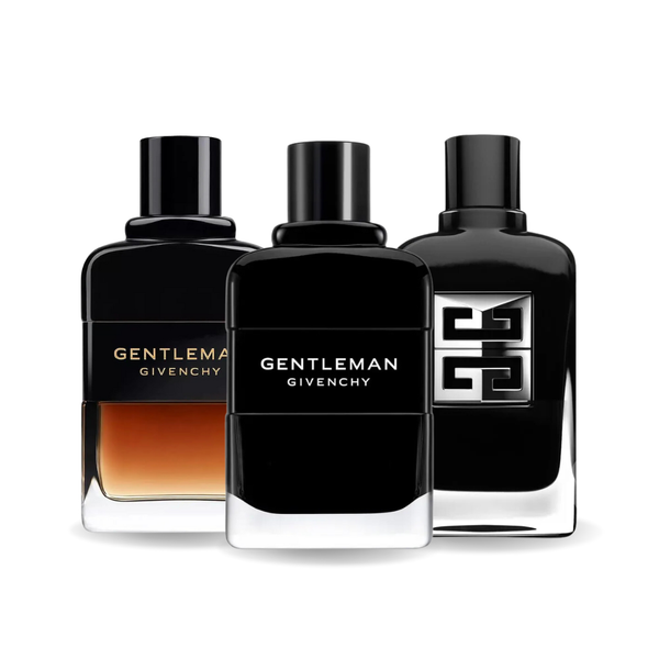 Promocyjny pakiet 3 perfum: GENTLEMAN, GENTLEMAN RESERVE i GENTLEMAN SOCIETY 100 ml. Parfumuria Autentice