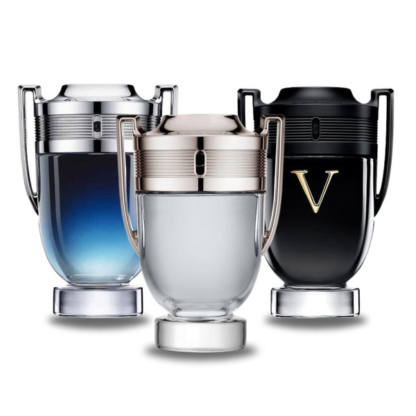 Promocyjny pakiet 3 perfum: Paco Rabanne INVICTUS LEGEND, Paco Rabanne INVICTUS i Paco Rabanne INVICTUS VICTORY 100 ml. (Copy) Exclusive Fragrance