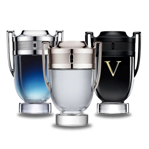 Promocyjny pakiet 3 perfum: Paco Rabanne INVICTUS LEGEND, Paco Rabanne INVICTUS i Paco Rabanne INVICTUS VICTORY 100 ml. Exclusive Fragrance